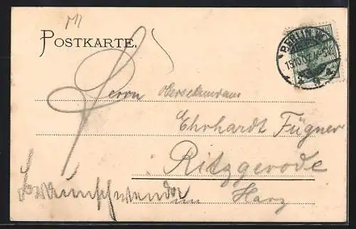 AK Berlin, Aschinger`s 29. Bierquelle, Invalidenstrasse 123