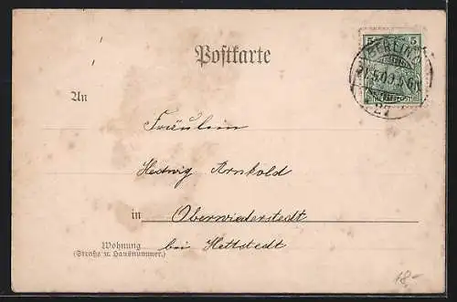AK Berlin, Conditorei Desca Reichel mit Innenansicht, Leipzigerstrasse 66