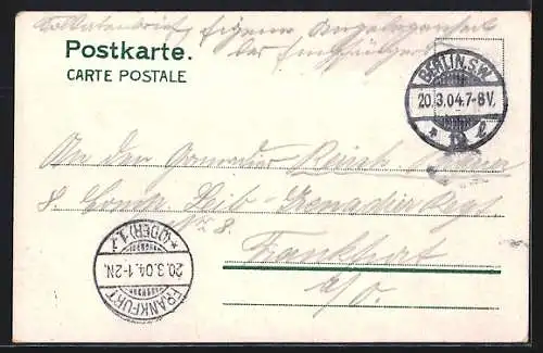 Lithographie Berlin, Fest-Säle des Neuen Club Hauses, Kommandantenstrasse 72