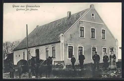 AK Grossenhain /Geestland, Das Gasthaus Joh. Döscher