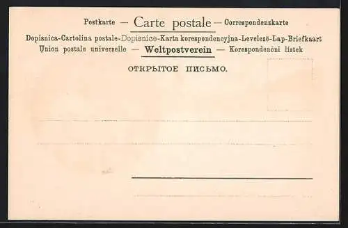 Künstler-AK Gottlieb Theodor Kempf-Hartenkampf: Blondes Mädchen und sommerliche Landschaft, Jugendstil