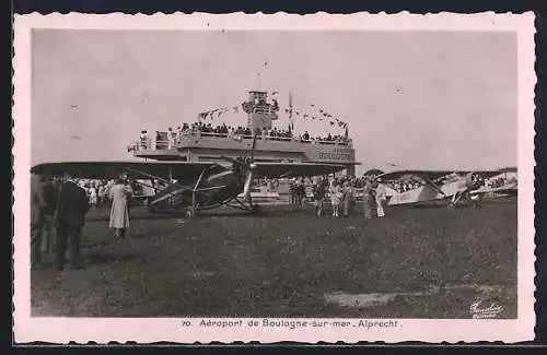 AK Boulogne-sur-mer, Alprecht, Aéroport