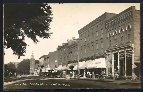 AK Cuba, NY, Main Street, Sisson & Smalley Hardware Store