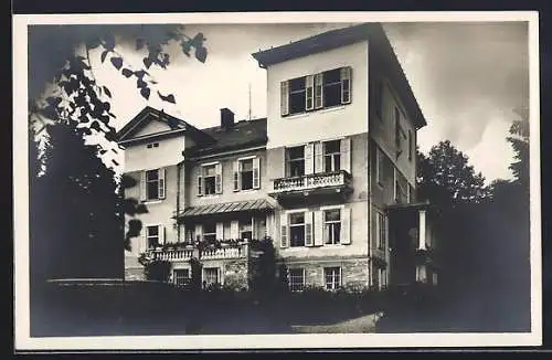 AK Graz, Radegund, Erholungsheim des Privatbeamten-Vereins Graz Villa-Novy, Wielandgasse 2