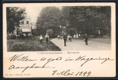 AK Hilversum, `s Gravelandscheweg