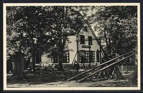 AK Oud-Valkeveen, `t Pannekoekenhuis a. d. Zuiderzee