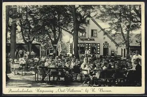AK Naarden-Bussum, Pannekoekkenhuis Uitspanning Oud-Valkeveen