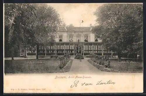 AK Bussum, Hotel Nieuw-Bussum