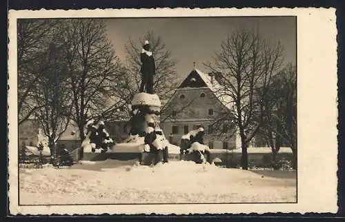 AK Steyr /Oberösterreich, Werndldenkmal