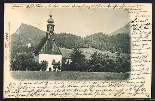 AK Goisern, Kirche St. Agatha