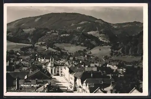 AK Weyer, Markt aus der Vogelschau