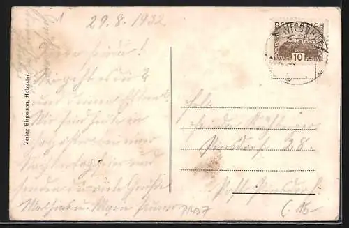 AK Holzester bei Franking, zwei Ansichten von Ort und Umgebung