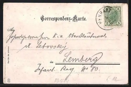 AK Kenhart /Ob.-Öst., Gesamtansicht aus der Ferne