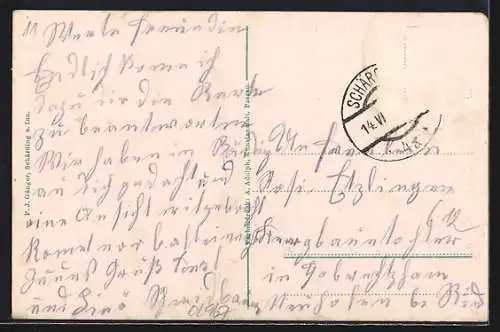 AK Schärding am Inn, Oberer Stadtplatz