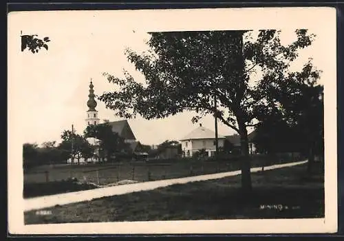 AK Mining /O.-Ö., Blick zur Kirche