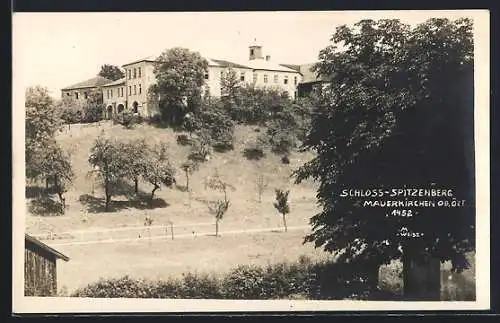 AK Mauerkirchen /Ob.-Öst., Schloss-Spitzenberg