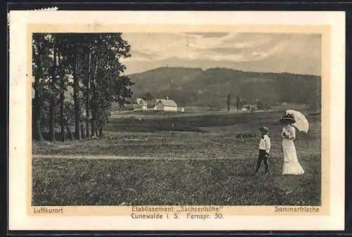 AK Cunewalde i. S., Etablissement Sachsenhöhe