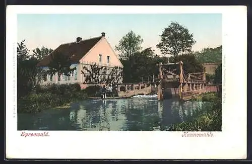 AK Spreewald, Gasthaus Kannomühle