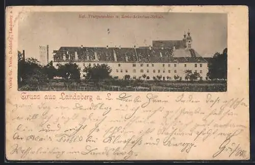 AK Landsberg a. L., Kgl. Praeparanden- u. Kreis-Ackerbau-Schule