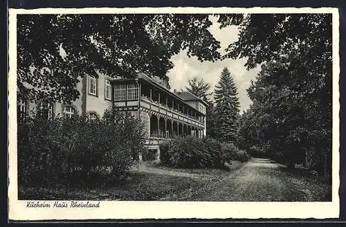 AK Weilmünster, Kurheim Haus Rheinland