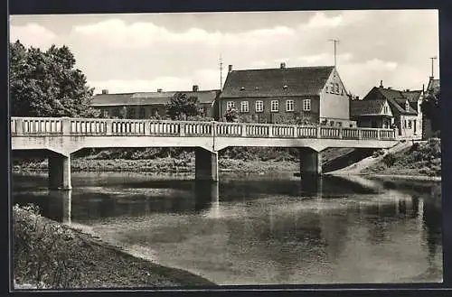 AK Löderburg, Brücke zum Sportplatz