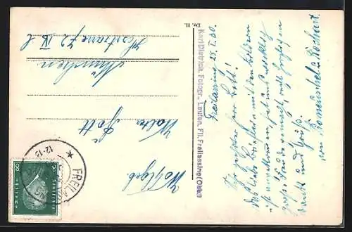 AK Freilassing /Obb., Ortsansicht mit Staufen u. Zwiesel