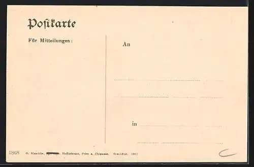 AK Füssen a. Lech, Totalansicht aus der Vogelschau