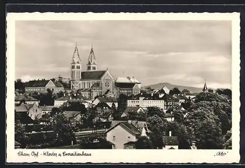 AK Cham /Opf., Kloster und Exerzitienhaus