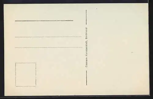 AK Cleve, Partie am Kermisdahl mit Schwanenburg