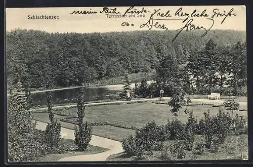 AK Berlin-Schlachtensee, Terrassen am See