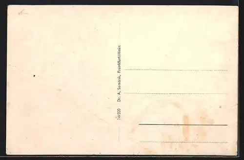 AK Bad Berneck i. Fichteklgeb., Ortsansicht mit Spruch über Regen