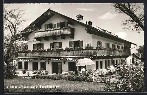 AK Benediktbeuern, Gasthof Friedenseiche