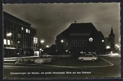 AK Schwenningen am Neckar, Blick auf das Rathaus