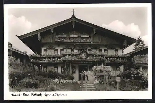 AK Rottach-Egern a. Tegernsee, Slezak-Haus