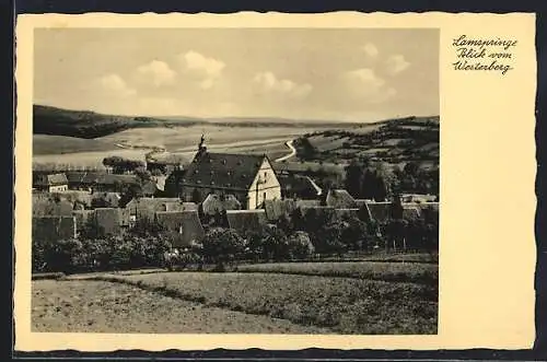 AK Lamspringe, Blick vom Westerberg