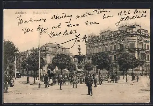 AK Aachen, Kaiserplatz