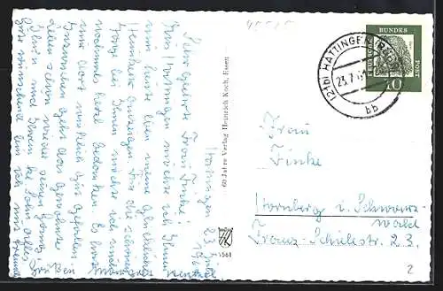 AK Hattingen /Ruhr, Neues Rathaus