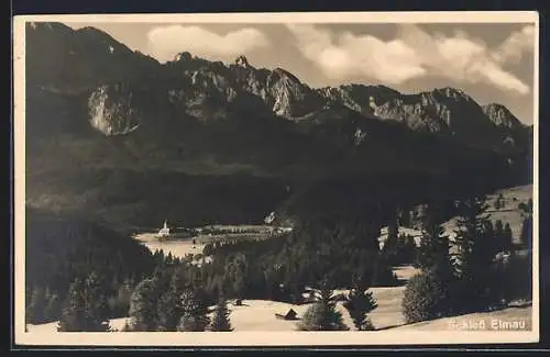 AK Klais /Oberbayern, Schloss Elmau