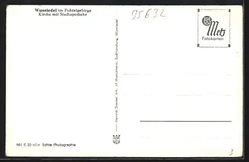 AK Wunsiedel i. Fi., Kirche mit Stadtapotheke