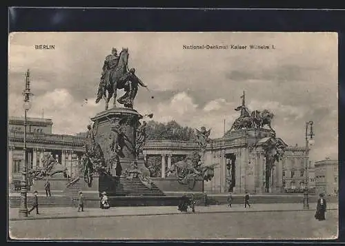 AK Berlin, National-Denkmal Kaiser Wilhelm I.