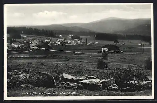 AK Haidmühle, Teilansicht mit Dreisessel