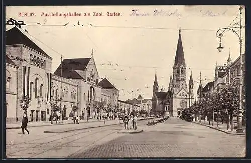 AK Berlin, Zoologischer Garten, Ausstellungshallen