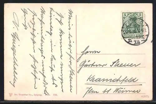 AK Leipzig, Altes Rathaus nach dem Umbau