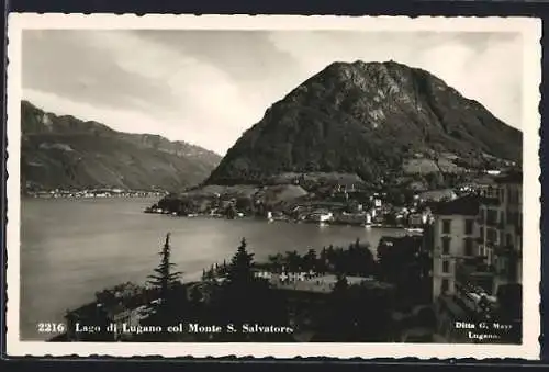 AK Lugano, Lago di Lugano col Monte S. Salvatore