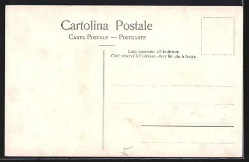 Künstler-AK Locarno, Locarno, Bellinzona et ferrovia del Gottardo