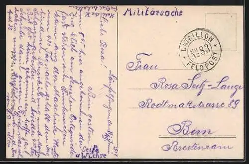 AK Basel, Die drei Rheinbrücken aus der Vogelschau