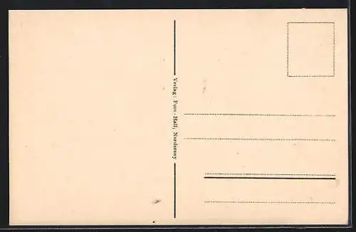 AK Norderney, Hans-Lothar-Heim, Kinderheim des Ennepe-Ruhr-Kreises, Veranda
