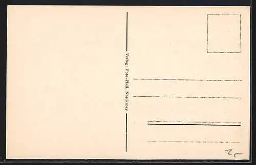 AK Norderney, Hans-Lothar-Heim, Kinderheim des Ennepe-Ruhr-Kreises, Speisesaal