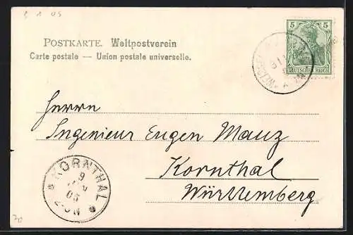 AK Freiberg i. S., Marktplatz mit Rathaus