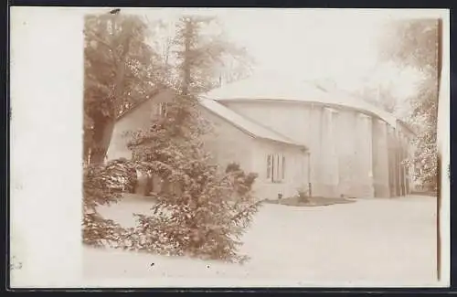 Foto-AK Bad Lauchstädt, Partie am Theater, 1912